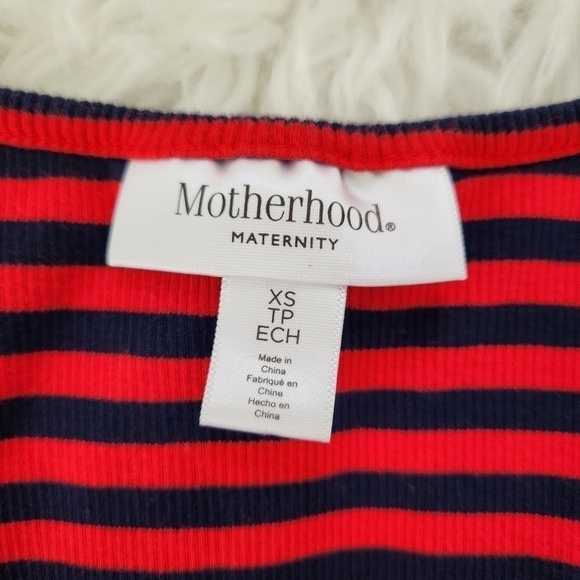 Motherhood maternity striped dress size xsmall. Good preowned condition. - Picture 5 of 6
